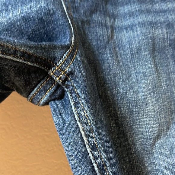 Levi's Womens WaterLess Dark Blue Skinny Denim Jumper Jeans Overalls Size 29 - Picture 8 of 16